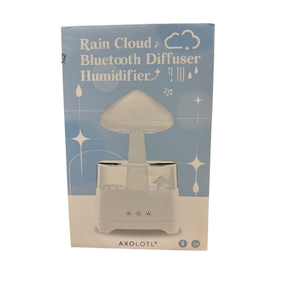 AXOLOTL Rain Cloud Bluetooth Diffuser Humidifier Essential Oil Diffuser 7 Color